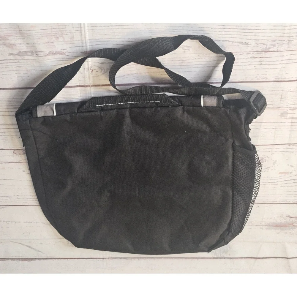 FedEx Logo Leeds Laptop Bag Black, Gray & Orange